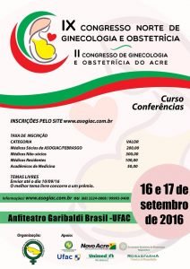 Read more about the article IX Congresso Norte de Ginecologia e Obstetrícia do Acre