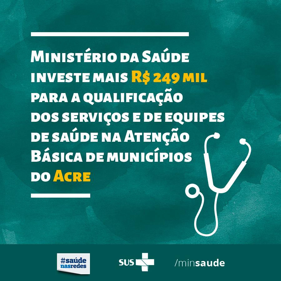 You are currently viewing Saúde investe R$ 249 mil para qualificar atendimentos no Acre