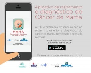 Read more about the article Aplicativo para rastreamento e diagnóstico de câncer de mama é lançado pelo TelessaúdeRS-UFRGS